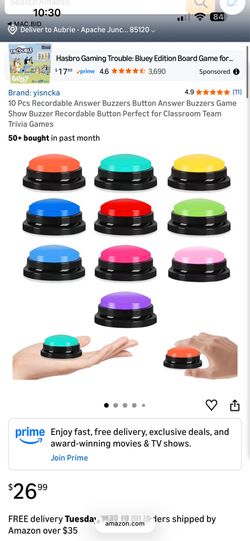 8 New Customizable Buzzers
