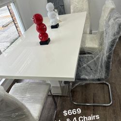 Dining Set 5 Pieces 