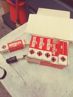 Vintage spark plugs