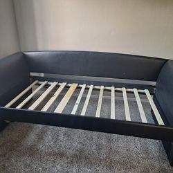Day Bed, Twin, Black 
