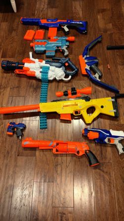 Nerf Guns with Darts