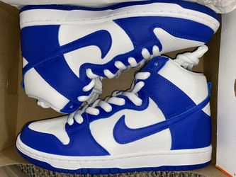 Nike Sb Dunk High Kentucky Size 9.5 Blue