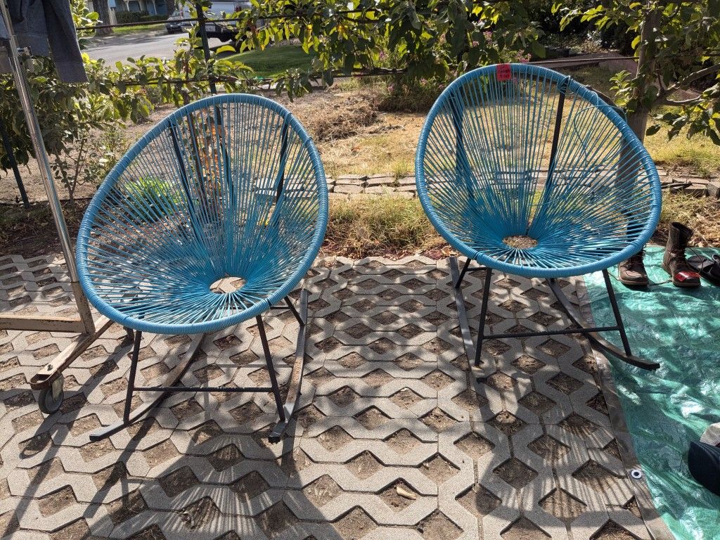 Mid Century Acapulco Rocking Chairs
