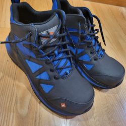 Merrell Men's Safety Toe Lightweight Work Boot Shoe Blue Size 6 M