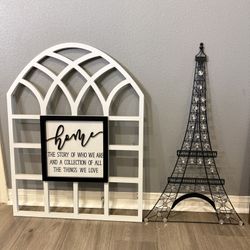 Wall art decors $15/set