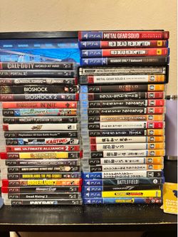 Lot of Ps3/4 games (Price varies)