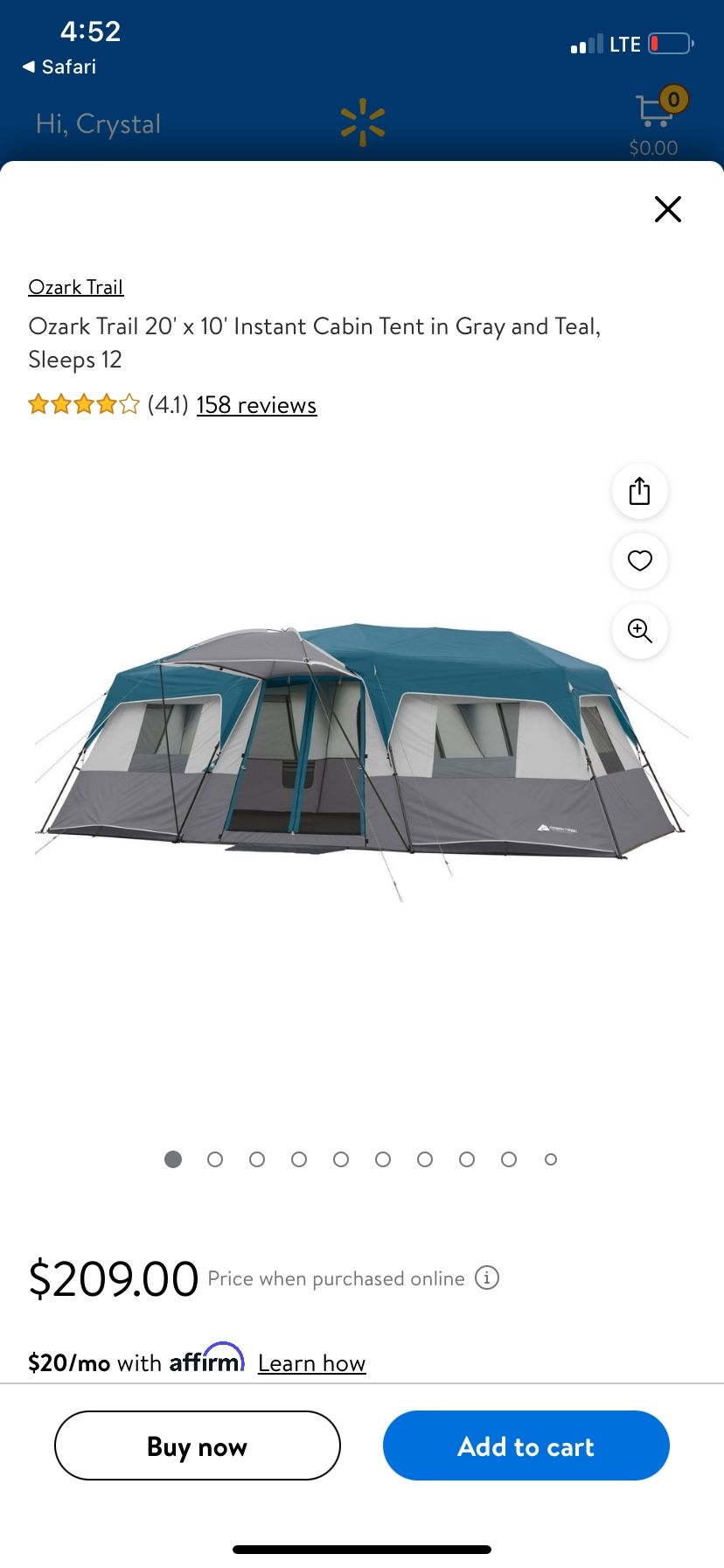 12 Person Tent 