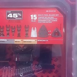 Milwaukee 15pc Cutting Blades