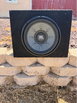 Subwoofer and Amp