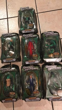 Green lantern figures collectibles rare