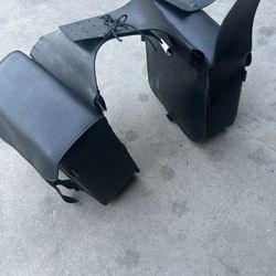 Harley Davidson Saddle Bags Leather 