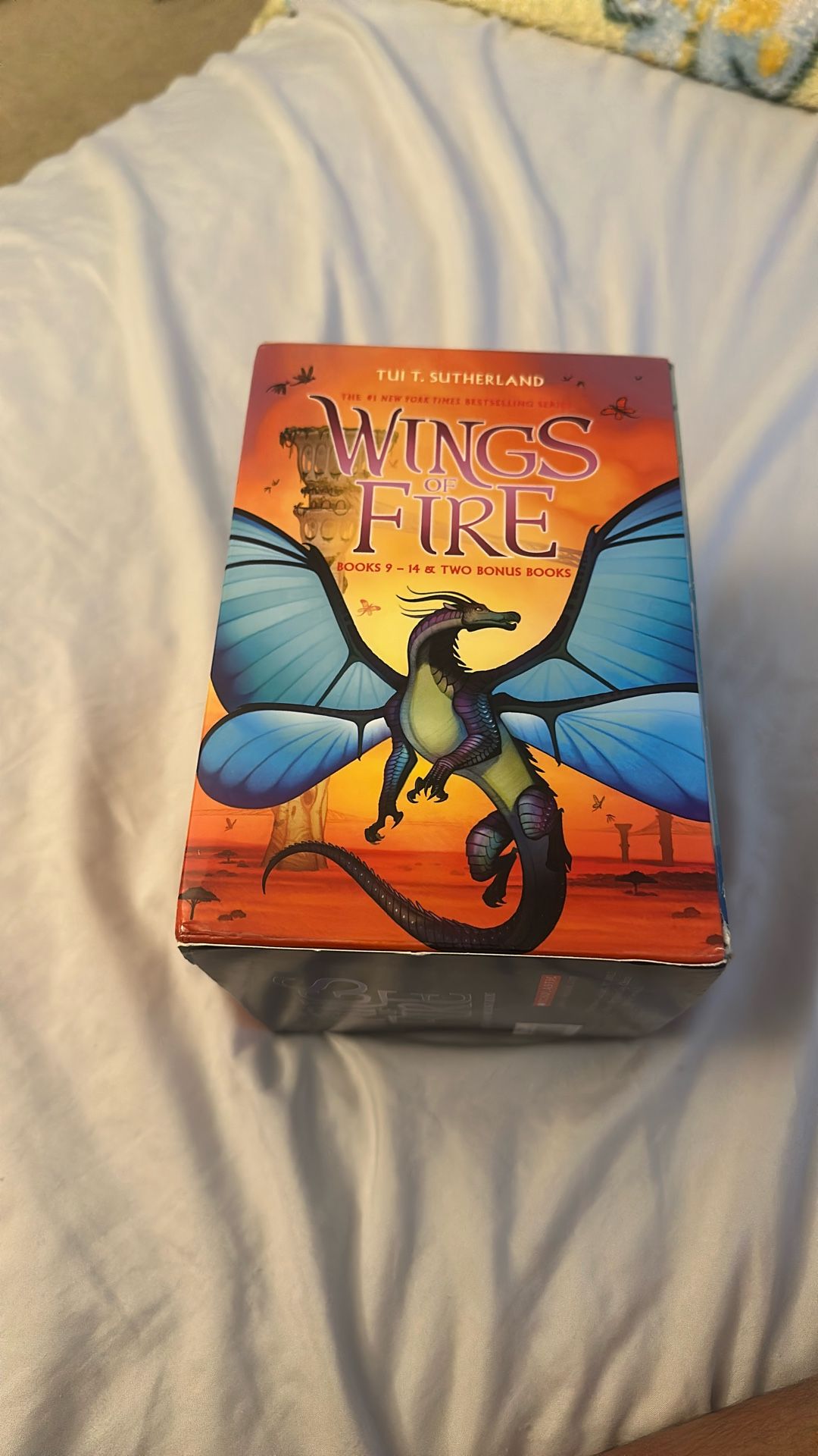 Wings of Fire Books 9-14 And Two Bonus Book Plus Boom 15, And Drangoslayer