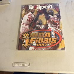 Vintage 1997 Bullpen Game Program