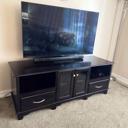 Solid Wood Tv Stand 