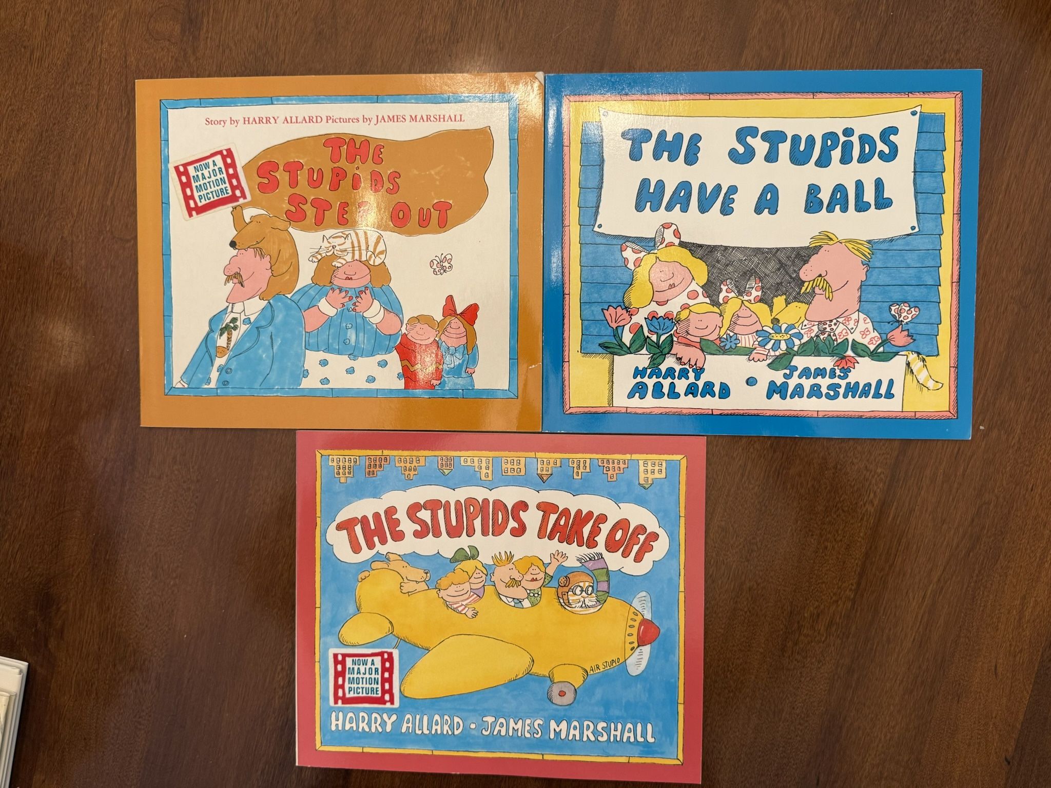 3 The Stupids Children’s Paperback Books