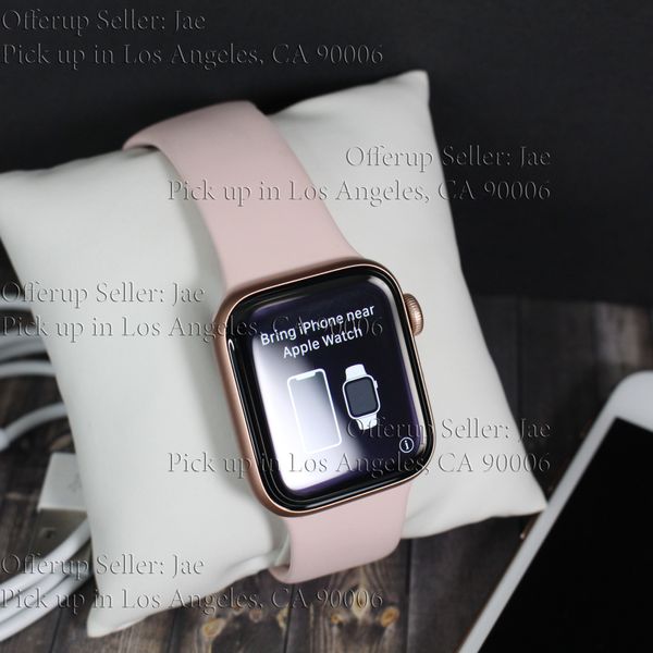 apple watch series 4 rose gold