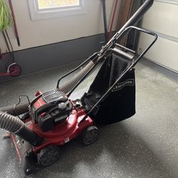 Craftsman 163cc Chipper Shredder Vacuum Lawn Vacuum