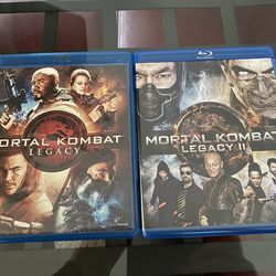 Mortal kombat legacy 1 & 2 blu ray