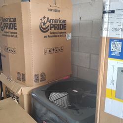 New 1.5 heat pump, delivery available!