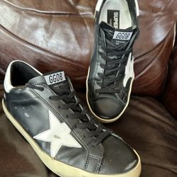 Golden Goose Super-star Black Size 8 Men’s Sneaker