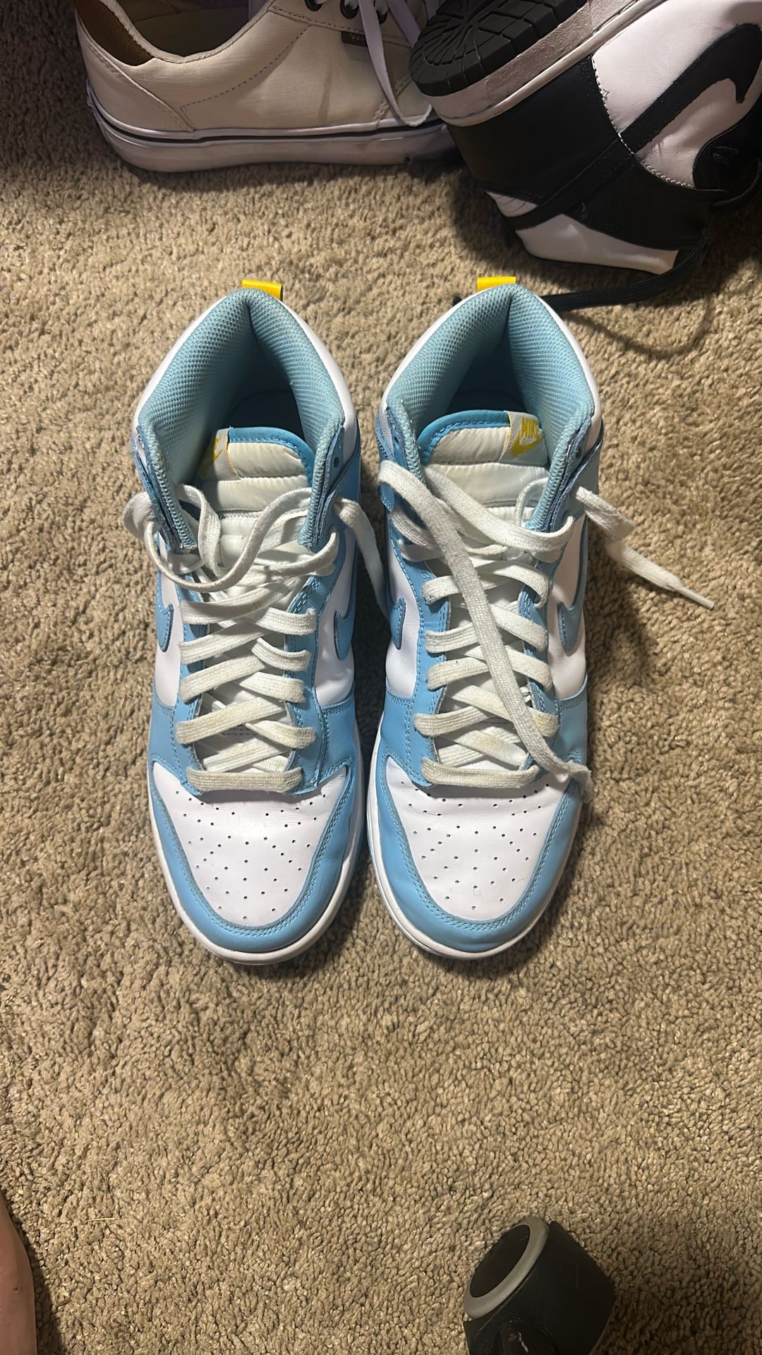Light Blue Nike High Tops Size 8 Men’s