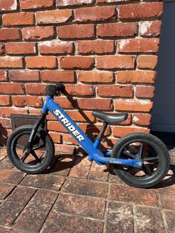 Blue Strider Balance Bike