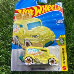 Hot Wheels Roller Toaster yellow toy car #hotwheels #toy