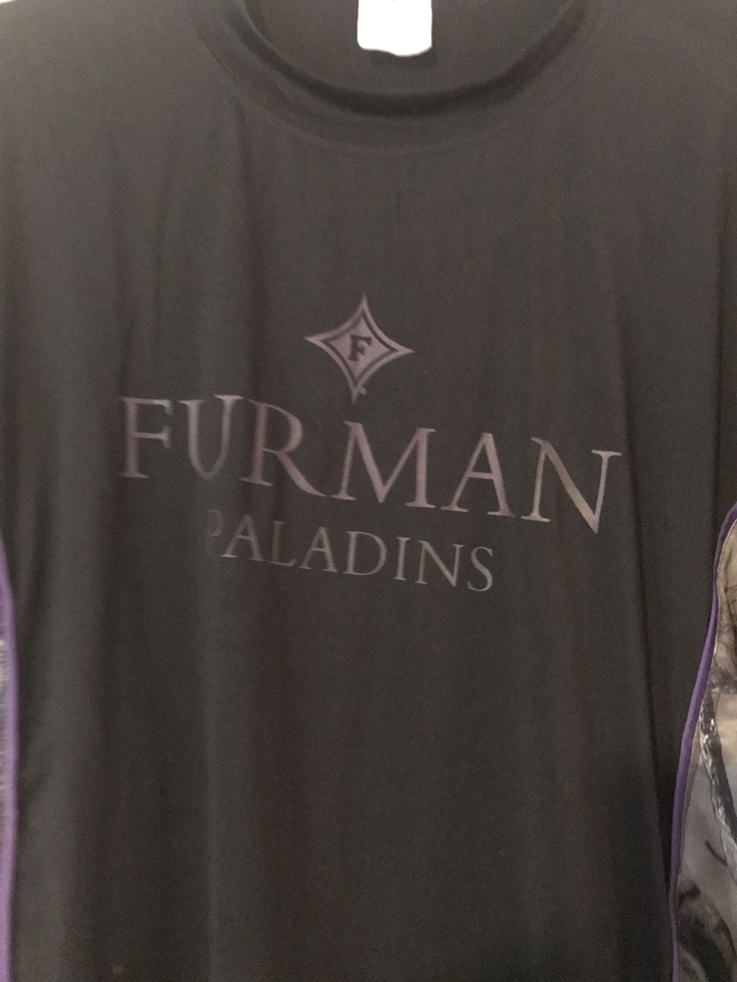 NWT True Timber Outdoors Furman Paladins shirt