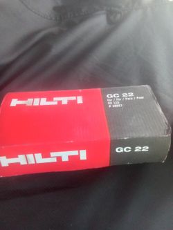 Hilti Nails for Steel and Metal & Fuel Cell GC22