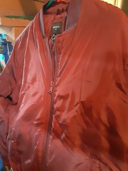 Maroon winter jacket medium size