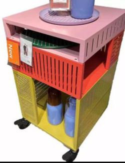 その他 Tesammans storage unit TESAMMANS storage unit on castors multicolour - IKEA