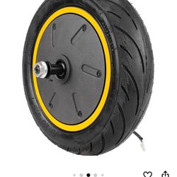 60/70-6.5 Replacement Wheels Rear Wheel Scooter Motor with Tubeless Tyres 10 Inch Drive Wheel 350 W for Ninebot Max G30/Max G30 D/Max G30 D2/G30E/G30L