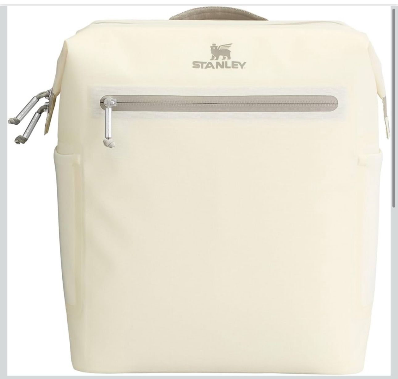 Stanley Cooler Backpack 14.8QT Cream 20 Cans All Day Madeleine Midi