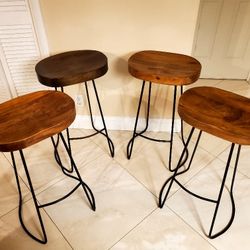 Wooden Stools 4ea at $125 OBO
