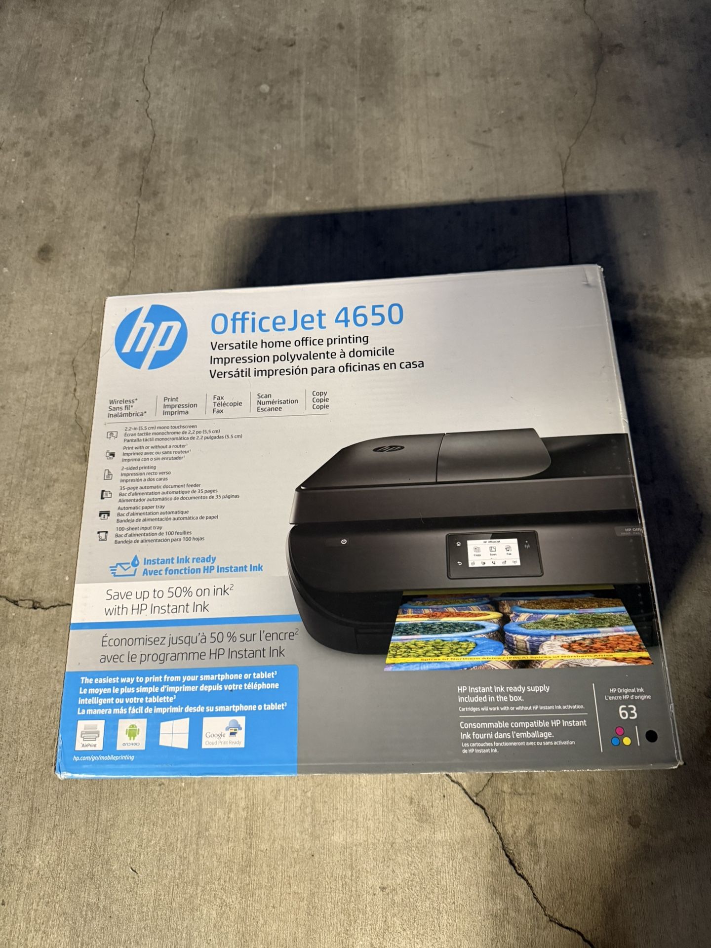 HP OfficeJet 4650 All-in-One Printer
