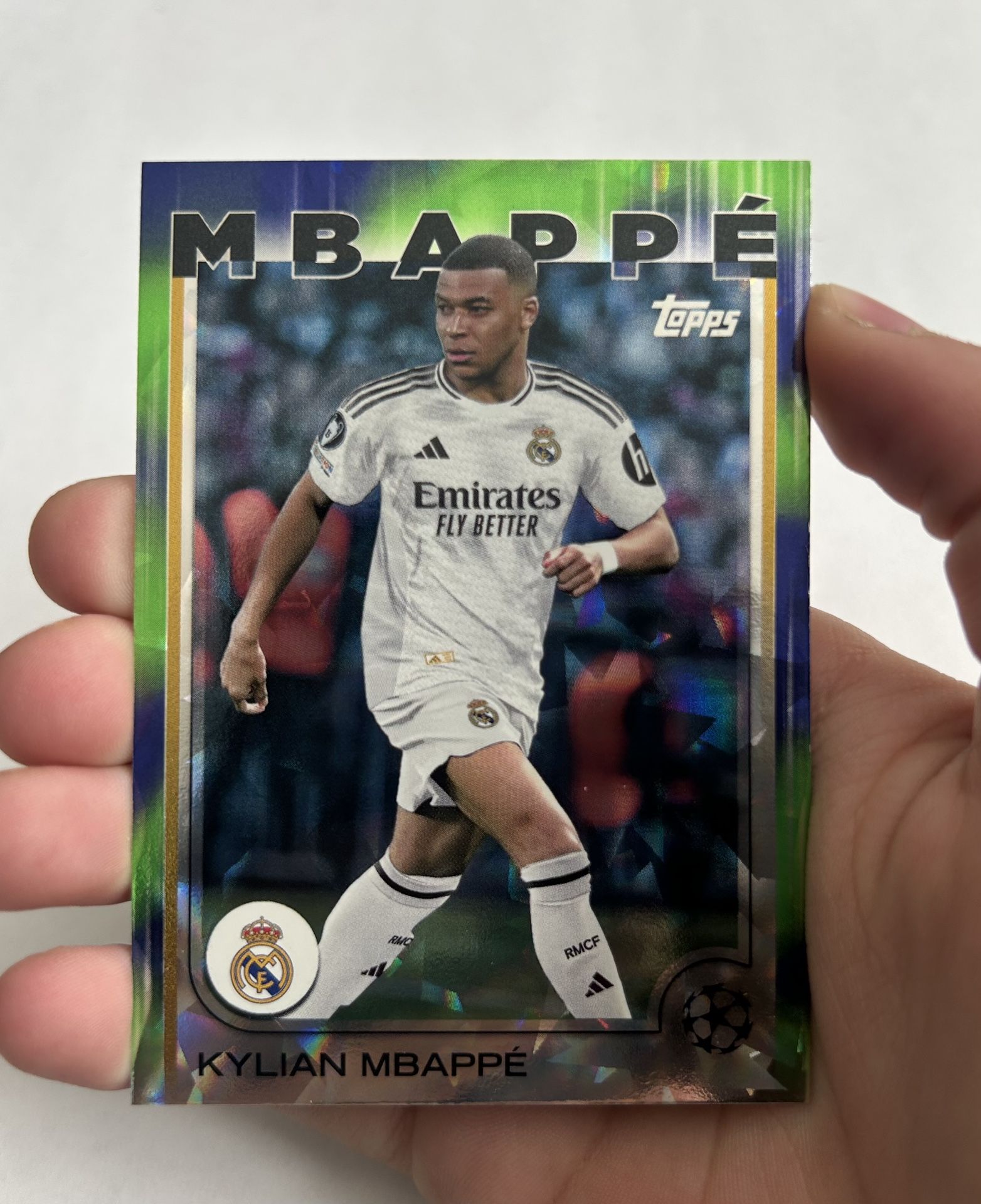 2024-25 Topps Uefa Club Competitions - Kylian Mbappe #1 Northern Lights