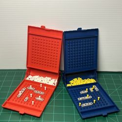 1984 Vintage Travel Battleship Game Milton Bradley Classic Mobile Navy War Game