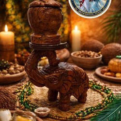 Casita de Orula con Elephante