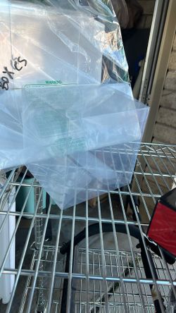 30 Clear Square Boxes