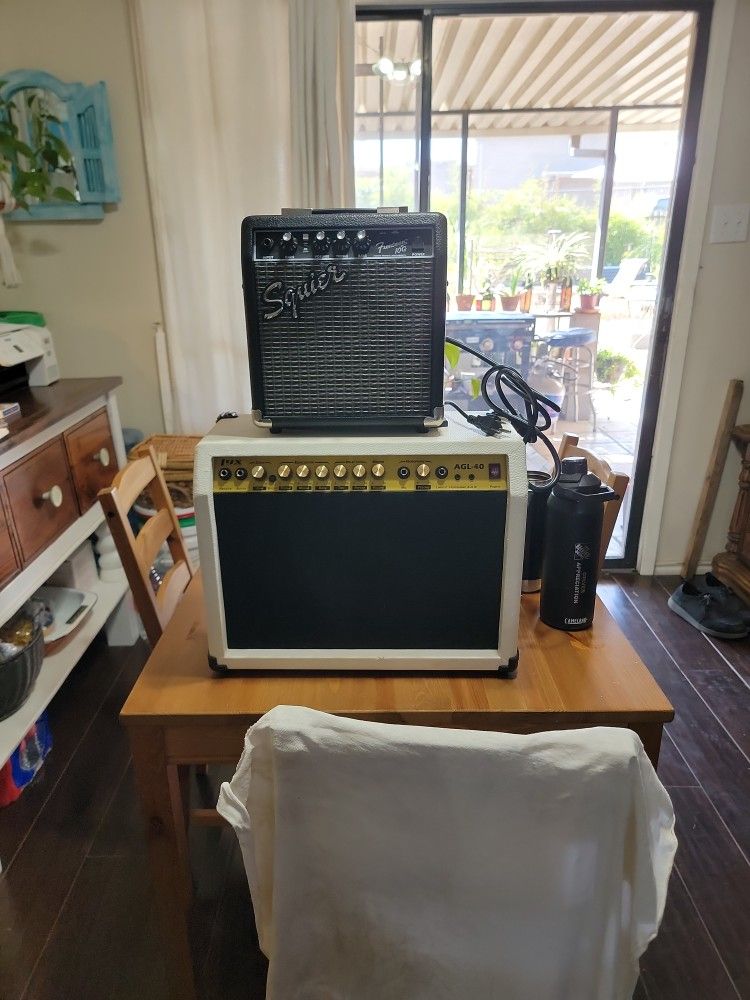 Fender Frontman  And  Lyxpro 50 Watt.