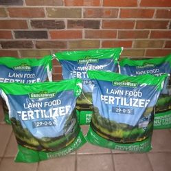 (5) GroundWork Fertilizer 29-0-5 43lbs Bags