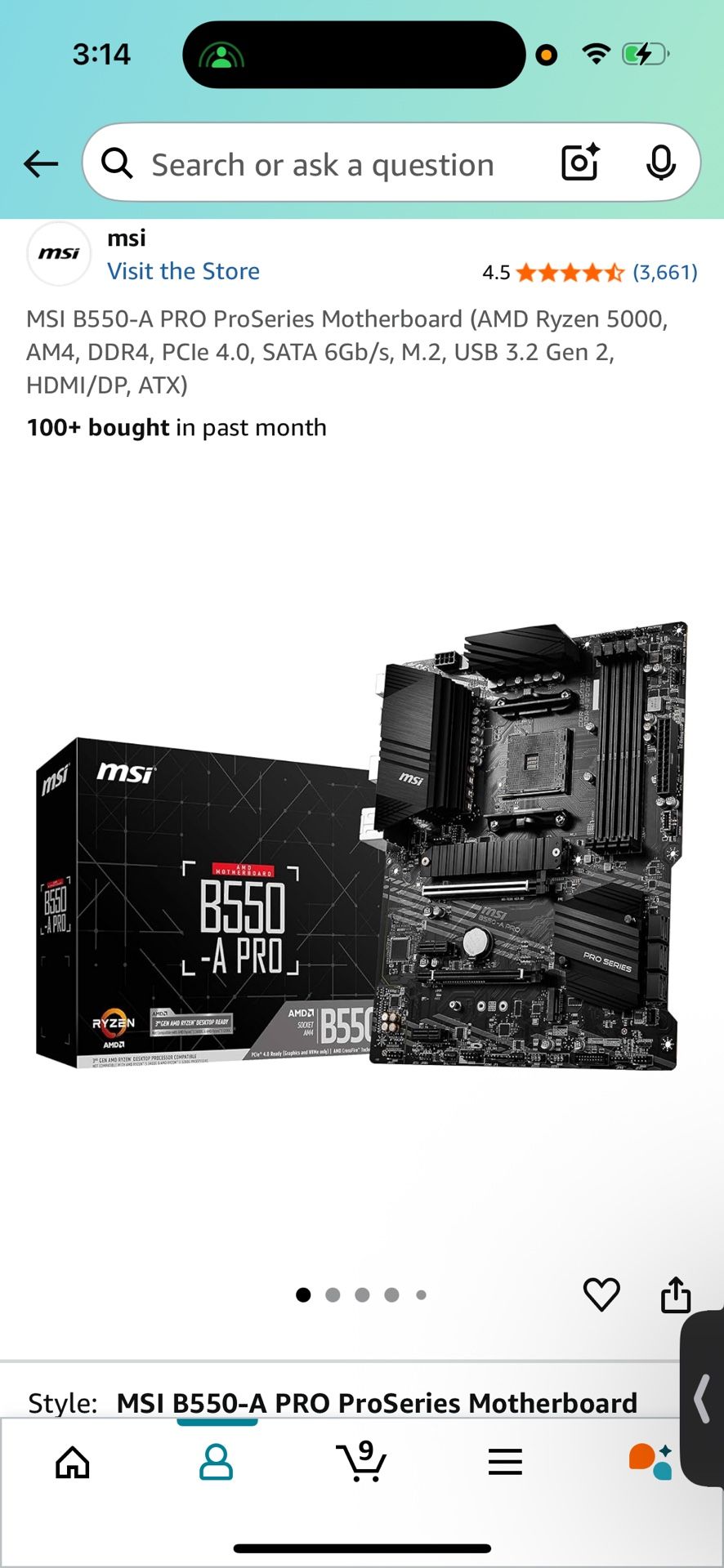 Msi B550 A-pro