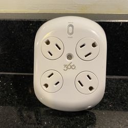 360Electrical Revolve 4 Rotating Wall Outlets with Surge Protector
