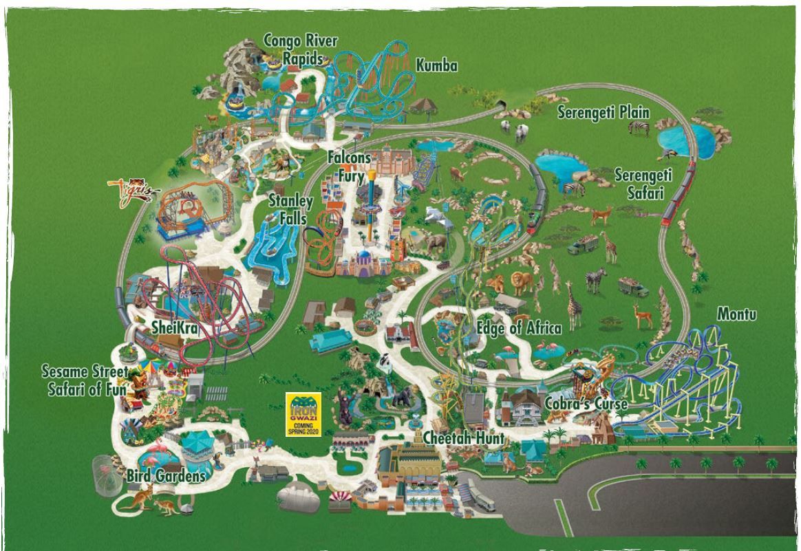 Busch Gardens Theme park Entry