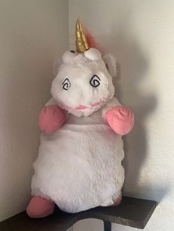 Despicable Me Fluffy Unicorn and minion Plush Toy