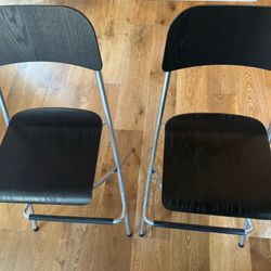 IKEA Franklin Bar Stools with Back Rest