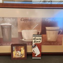 Coffee Themed Wall Decor