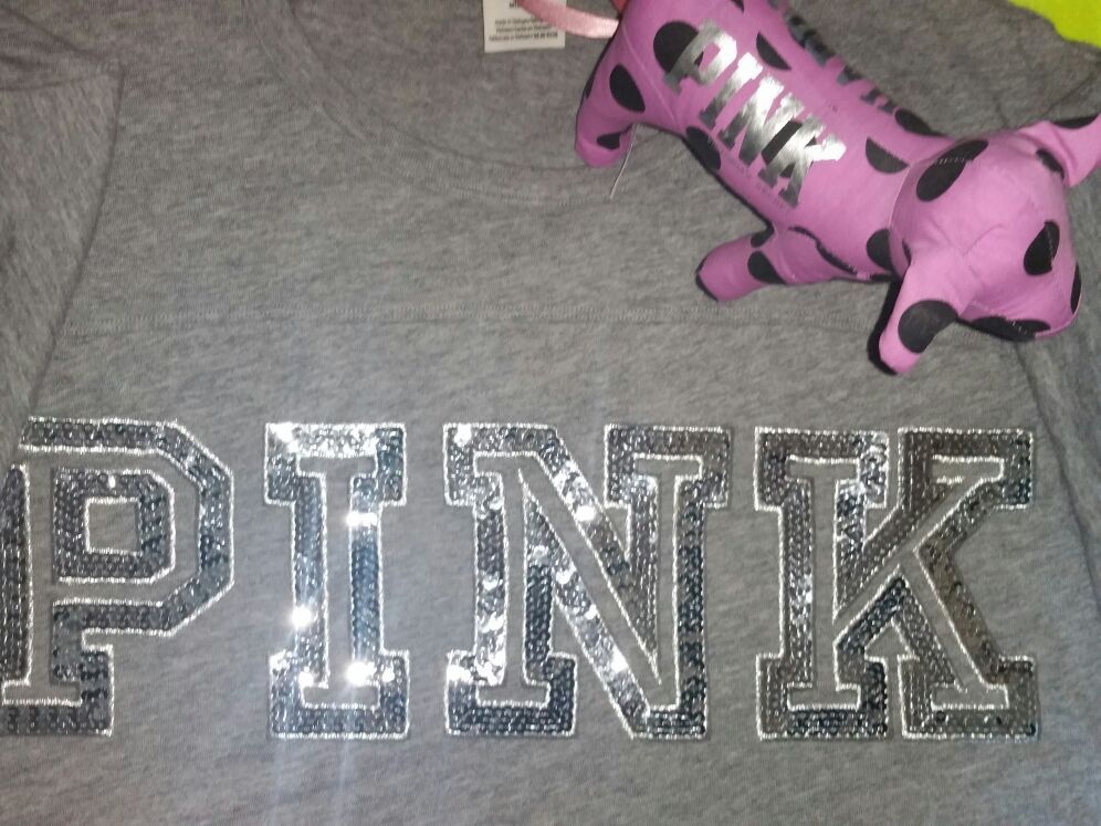 PINK GREY BING SHIRT