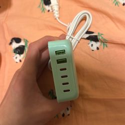 Multiple charging plug station