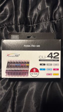 Pixma Pro 100 8 Ink cartridges